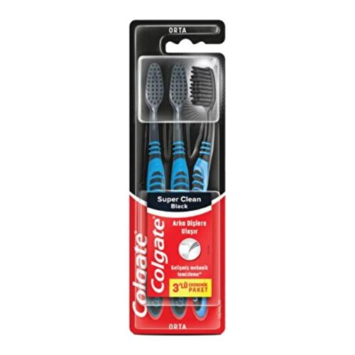 Colgate Super Clean 3'lü Diş Fırçası