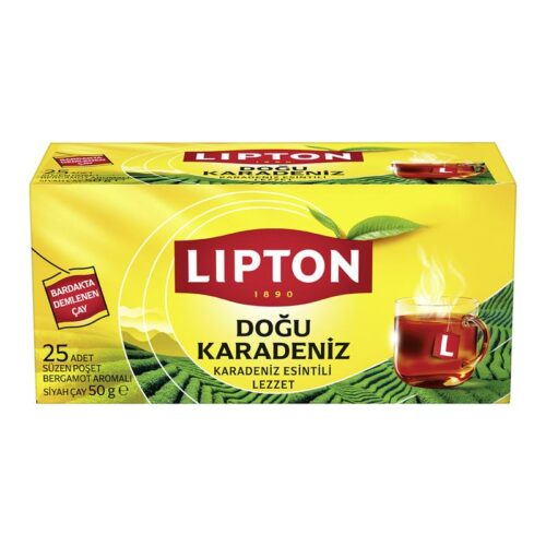 Lipton Karadeniz Bardak Poşet Çay 25'li