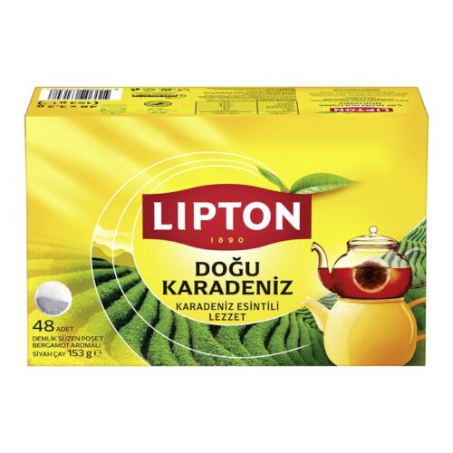 Lipton Doğu Karadeniz Demlik Poşet Çay 48'li 153 g
