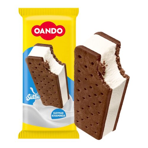 Oando Dondurma Sandwıch Vanilya 125 ml