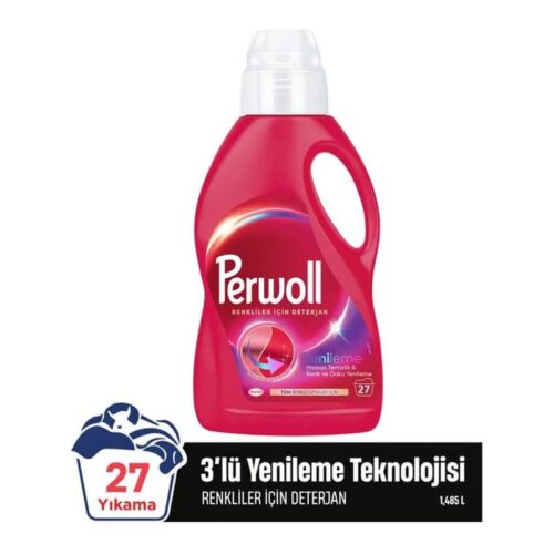 Perwoll Renkliler Hassas Bakım Sıvı Çamaşır Deterjanı 1485 ml